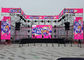 P3.91 Outdoor Rental LED Display 1R1G1B Full Color For Front Maintenance