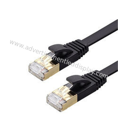 1m Network Connector Cable PVC / LSZH Jacket Network Ethernet Cable
