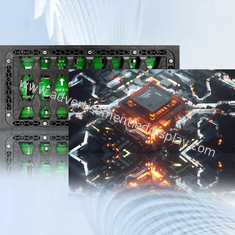 High-Performance Advertisement Display Board Iron Cabinet 6000cd Brightness