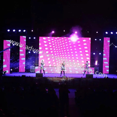 Indoor HD Advertising LED Screen 320mmx160mm 1500cd/M2 Brightness