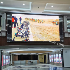 Anti-burning Indoor HD LED Ad Display 320mmx160mm Temperature Monitor Custom