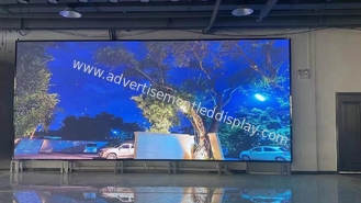Aluminum Cabinet Indoor LED Display With Integrated Sound System For All-in-One Solution