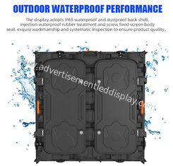 SMD 1G1R1B Outdoor LED Displays Iron Cabinet Adaptable Custom-Fit For Any Location
