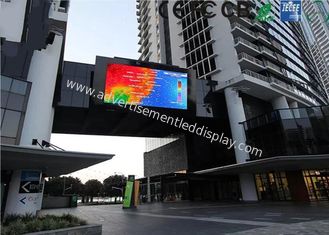 Fixed P6.67mm Advertisement LED Display 5500cd Brightness on Building