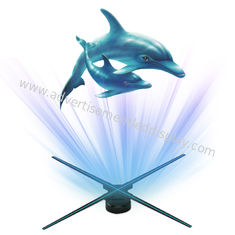 Wifi 3d Hologram Advertising Display LED Fan 1600x720 Portable Indoor