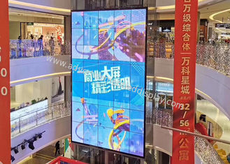 IP65 Protection Grade SMD1921 Transparent Glass LED Display 256x256 Pixels for Outdoor