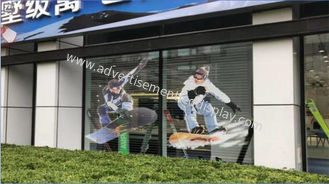 P10mm Special LED Display , Translucent LED Film Display For Super Market