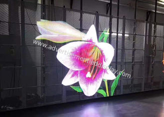 Adjustable Advertising Transparent LED Display with Customizable Display Size