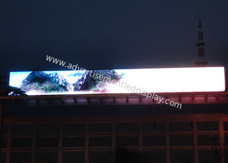 P10 OEM Outdoor LED Advertising Screen 192x192mm Weatherproof High Brightness