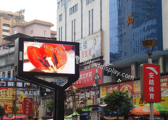 Customizable Advertisement LED Display 1G1R1B P5 LED Screen Iron Cabinet