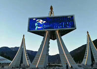 5500cd High Brightness LED Display , P4mm Large Outdoor Advertising Screen