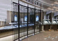 shopping mall Transparent Glass Wall , P3.9mm LED Screen Transparent