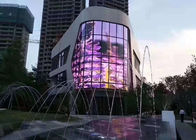 P6.25mm Transparent Glass LED Screen 5000cd/Sqm 70 Transparency Rate