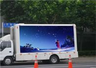 P6 Mobile LED Truck Advertising 27777 Dots / Sqm Lightweight