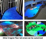 3d Dance Floor LED Display , 6000cd Interactive LED Floor Screen