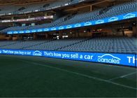 Pitch 10mm Football Advertising Boards 10000 Dots/Sqm RGB Full Color