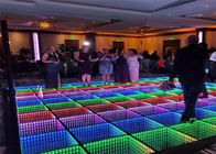 SMD3535 LED Lighted Floor Tiles , P8.92 3d Dance Floor 5 years Warranty