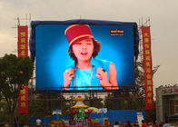 350W 5500cd Outdoor Led Wall Screen 10mm Pitch Waterproof Iron Cabinet