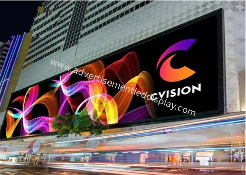 Iron P6 LED Advertising Billboard For Street Architecture
