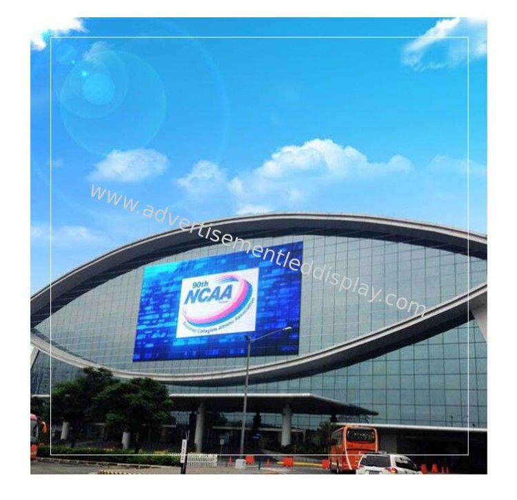 P25 Tricolor LED Mesh Screen Outdoor High Conversion Efficiency 93 PFC