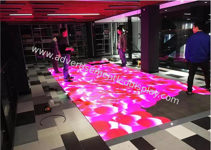 X media Dance Floor LED Display , Light Up Disco Floor 500x500mm