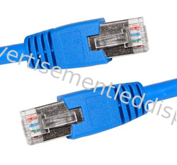 Male To Female Wireless Lan Cable High Data Transfer Speeds 100m Cat6 Cable