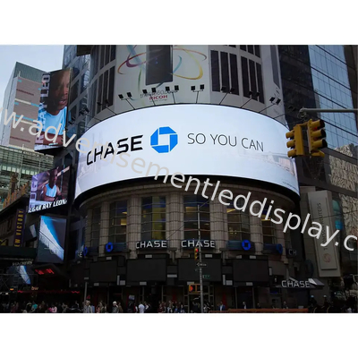 Curved LED Video Wall Displays High Brightness for Enhanced Event or Entertainment Space