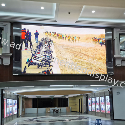 Anti-burning Indoor HD LED Ad Display 320mmx160mm Temperature Monitor Custom
