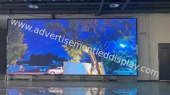 Aluminum Cabinet Indoor LED Display With Integrated Sound System For All-in-One Solution