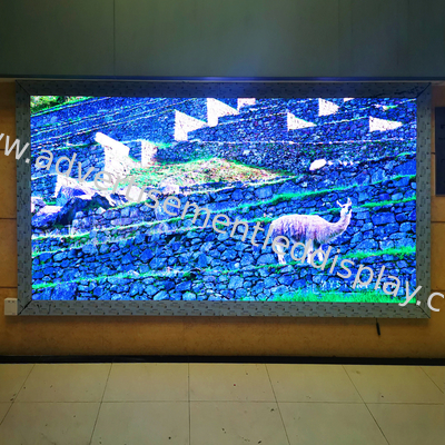 High-Visibility LED Ad Display 192x192mm Module Size for Busy Locations