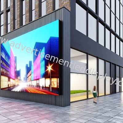 High-Resolution LED Ad Display with Iron Cabinet Material for Crisp Visuals