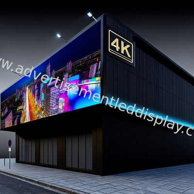 High-Resolution LED Ad Display with Iron Cabinet Material for Crisp Visuals