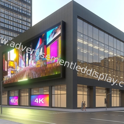 High-Resolution LED Ad Display with Iron Cabinet Material for Crisp Visuals
