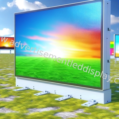 Weather Resistant LED Ad Screen 192x192mm Size 6000cd Brightness for Outdoor