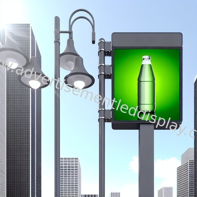 High Brightness LED Ad Display for Sunlight Readability Brightness 6000cd MTBF 10