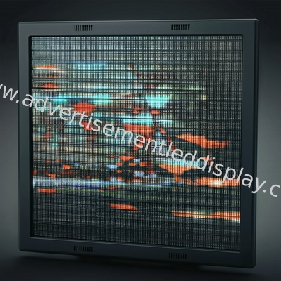 Durable Iron LED Screen 192x192mm Module Size 100 Year Lifetime for Impact Advertising