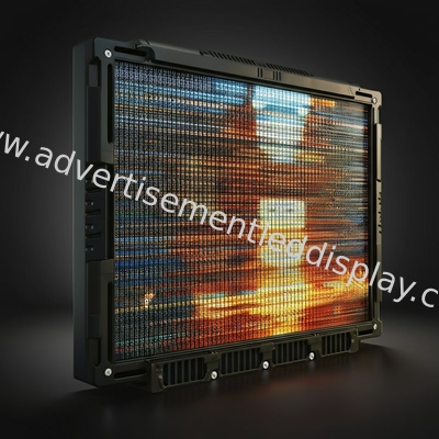 Durable Iron LED Screen 192x192mm Module Size 100 Year Lifetime for Impact Advertising