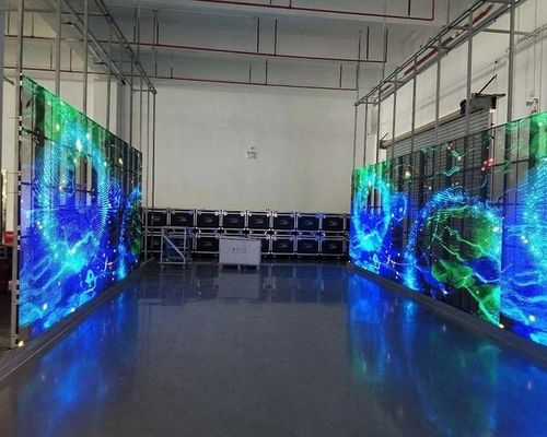 RGB Transparent Glass LED Display 36864 Dot For Retail Stores