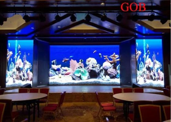 P1.667mm Fine Pixel Pitch LED Display , GOB hd led video wall