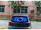 250mmx250mm LED Car Rear Window Digital Display 120W Aluminum Cabinet
