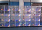 4500cd Transparent Glass LED Display , Glass Video Wall 1/14 Scan
