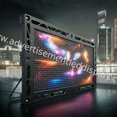 Weatherproof IP65 LED Screen Vibrant Colors MTBF 10000H Brightness 6000cd for Stunning Ads